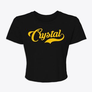 Crystal New Mexico Vintage Team Women's Crop Top