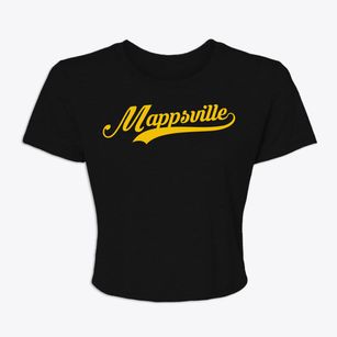 Mappsville Virginia Vintage Team Women's Crop Top
