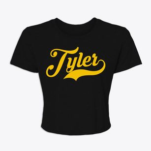 Tyler Texas Vintage Team Women's Crop Top