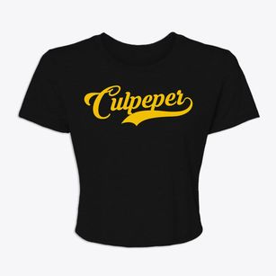 Culpeper Virginia Vintage Team Women's Crop Top