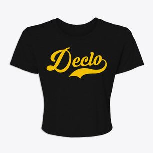 Declo Idaho Vintage Team Women's Crop Top