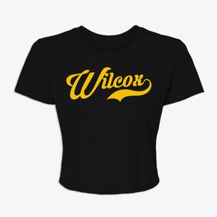 Wilcox Nebraska Vintage Team Women's Crop Top