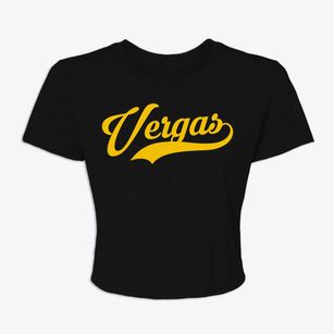 Vergas Minnesota Vintage Team Women's Crop Top