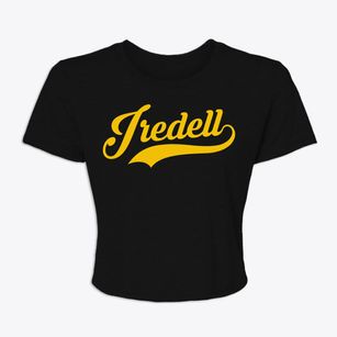 Iredell Texas Vintage Team Women's Crop Top