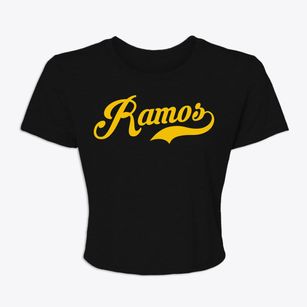 Ramos Texas Vintage Team Women's Crop Top