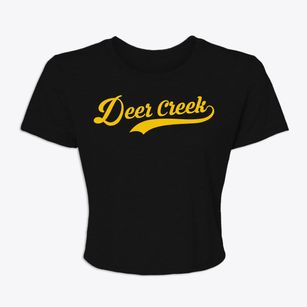 Deer Creek Minnesota Vintage Team Women's Crop Top