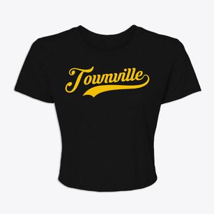 Townville Pennsylvania Vintage Team Women's Crop Top