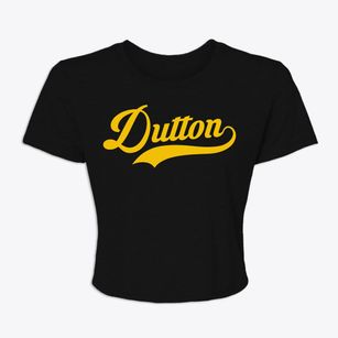Dutton Montana Vintage Team Women's Crop Top