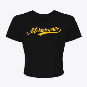 Mckinleyville California Vintage Team Women's Crop Top