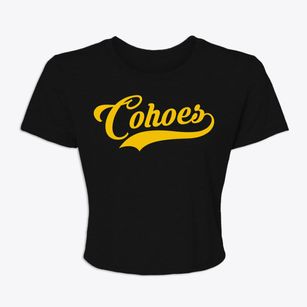 Cohoes New York Vintage Team Women's Crop Top