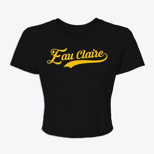 Eau Claire Pennsylvania Vintage Team Women's Crop Top