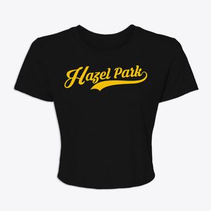 Hazel Park Michigan Vintage Team Women's Crop Top