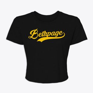 Bethpage New York Vintage Team Women's Crop Top