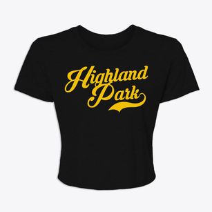 Highland Park Florida Vintage Team Women's Crop Top