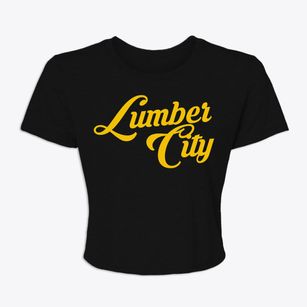 Lumber City Pennsylvania Vintage Team Women's Crop Top