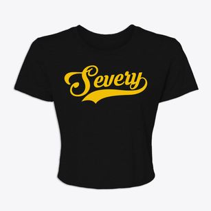 Severy Kansas Vintage Team Women's Crop Top