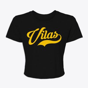 Vilas Wisconsin Vintage Team Women's Crop Top