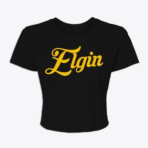 Elgin Pennsylvania Vintage Team Women's Crop Top