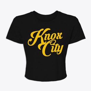 Knox City Missouri Vintage Team Women's Crop Top