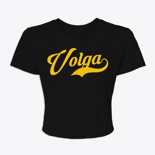 Volga Iowa Vintage Team Women's Crop Top