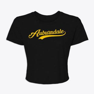 Auburndale Florida Vintage Team Women's Crop Top