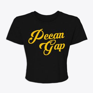 Pecan Gap Texas Vintage Team Women's Crop Top