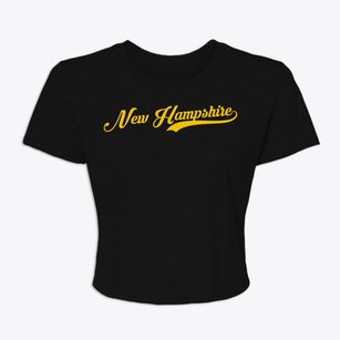 New Hampshire Ohio Vintage Team Women's Crop Top