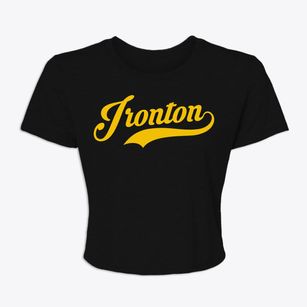 Ironton Michigan Vintage Team Women's Crop Top