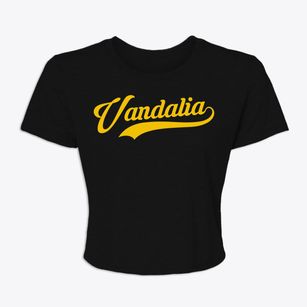 Vandalia Ohio Vintage Team Women's Crop Top