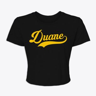 Duane New York Vintage Team Women's Crop Top