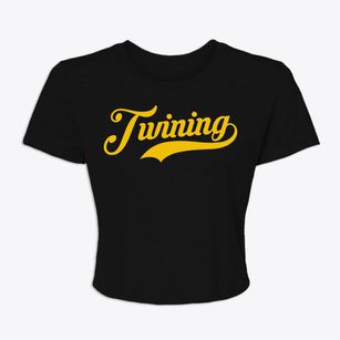 Twining Michigan Vintage Team Women's Crop Top