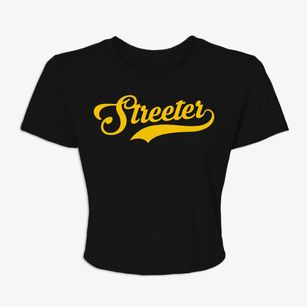 Streeter North Dakota Vintage Team Women's Crop Top