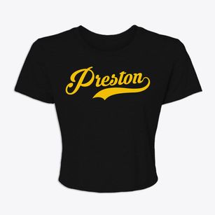 Preston Kansas Vintage Team Women's Crop Top