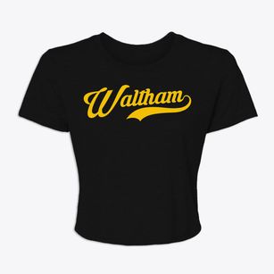 Waltham Minnesota Vintage Team Women's Crop Top