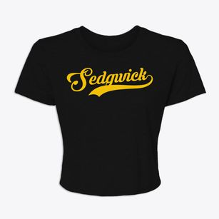 Sedgwick Arkansas Vintage Team Women's Crop Top