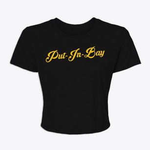 Put-in-bay Ohio Vintage Team Women's Crop Top