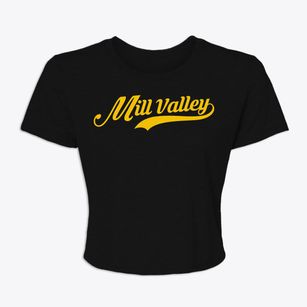 Mill Valley California Vintage Team Women's Crop Top