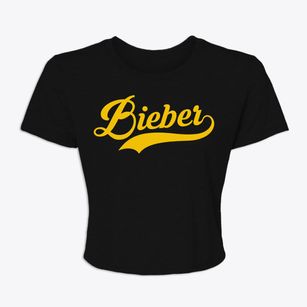 Bieber California Vintage Team Women's Crop Top