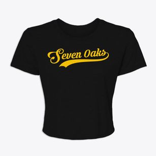 Seven Oaks Texas Vintage Team Women's Crop Top