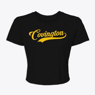 Covington Georgia Vintage Team Women's Crop Top
