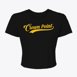 Crown Point Alaska Vintage Team Women's Crop Top