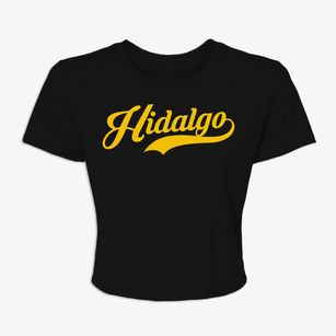 Hidalgo Illinois Vintage Team Women's Crop Top