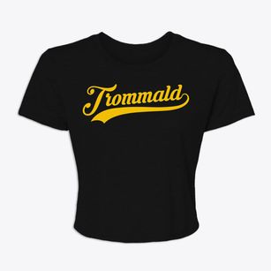Trommald Minnesota Vintage Team Women's Crop Top