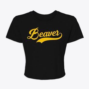 Beaver Arkansas Vintage Team Women's Crop Top