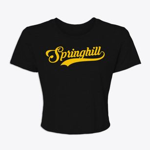 Springhill Montana Vintage Team Women's Crop Top