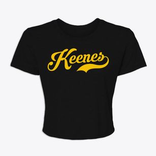 Keenes Illinois Vintage Team Women's Crop Top