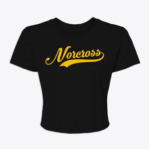 Norcross Minnesota Vintage Team Women's Crop Top