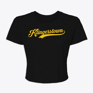 Klingerstown Pennsylvania Vintage Team Women's Crop Top