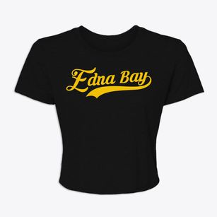 Edna Bay Alaska Vintage Team Women's Crop Top