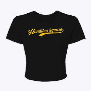 Hamilton Square New Jersey Vintage Team Women's Crop Top